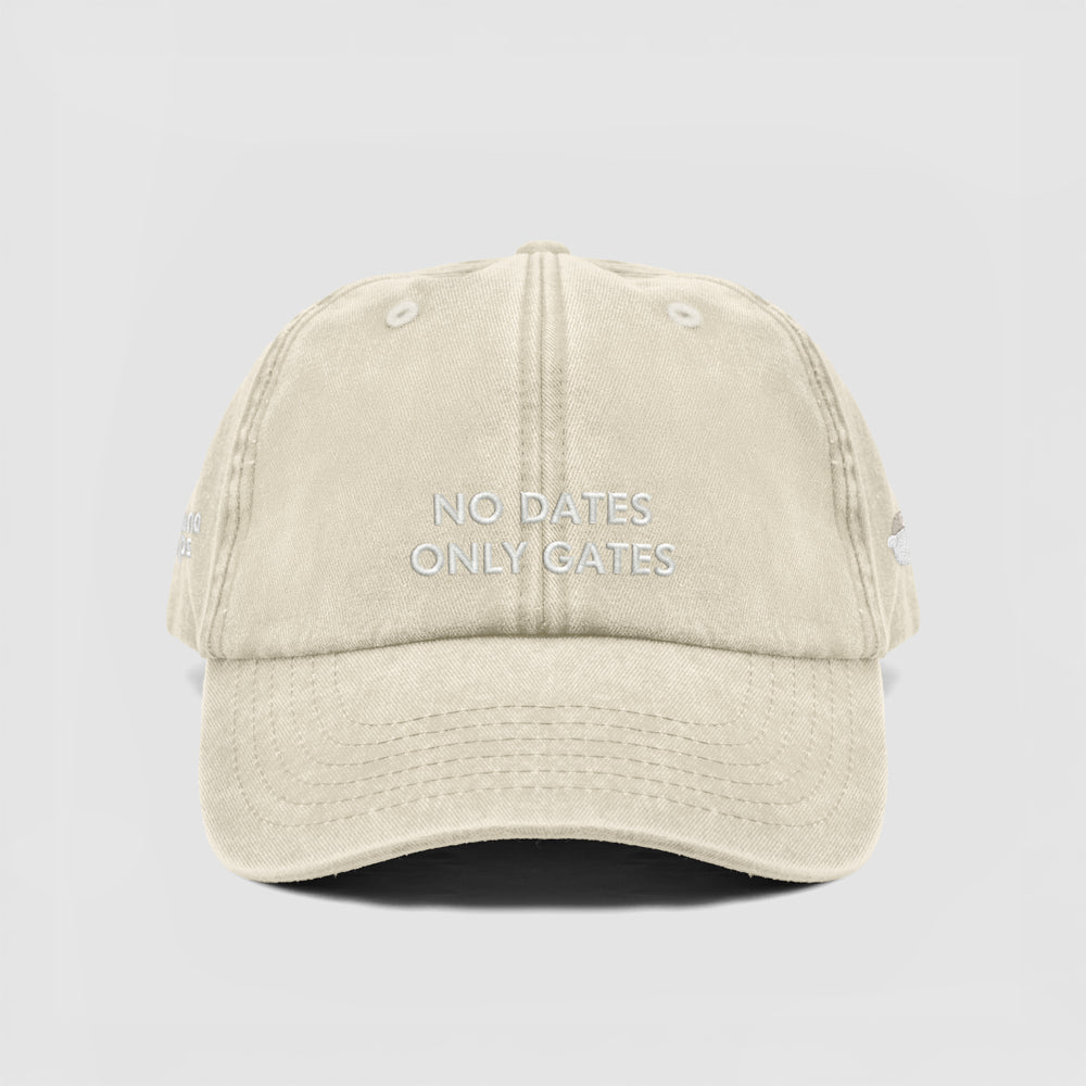 Cappellino vintage ''NO DATES ONLY GATES''