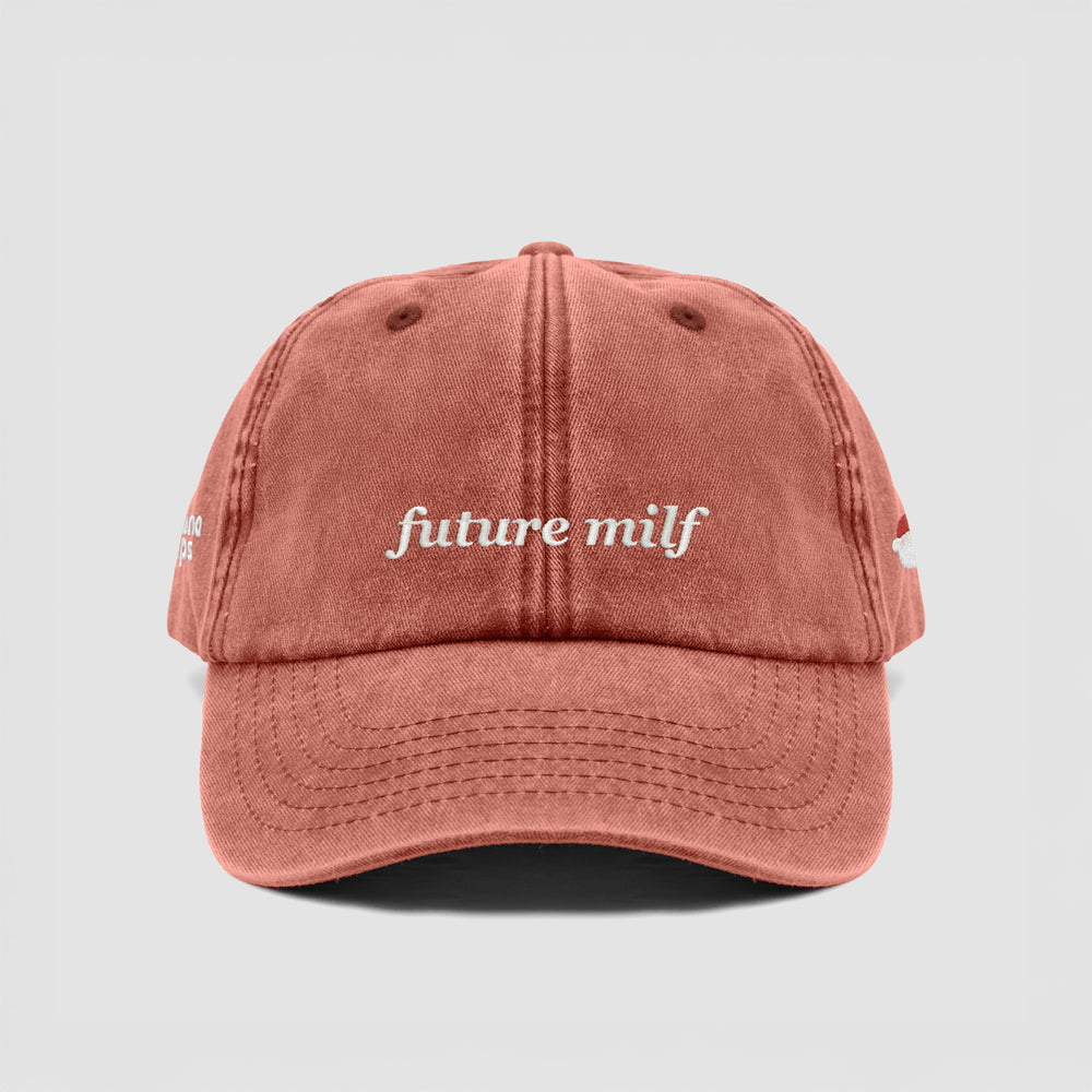 Cappellino vintage "future milf"