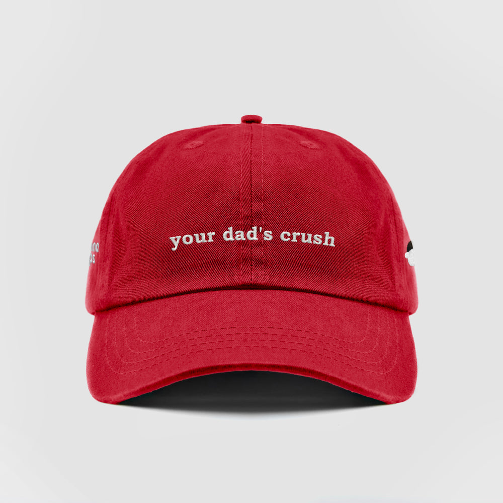 Cappellino in cotone "Your dad's crush"