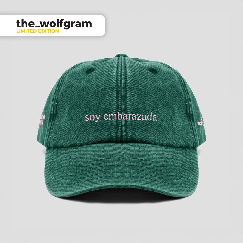 Cappellino vintage "soy embarazada"