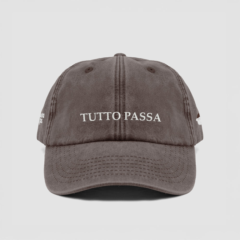 Cappellino vintage "TUTTO PASSA"