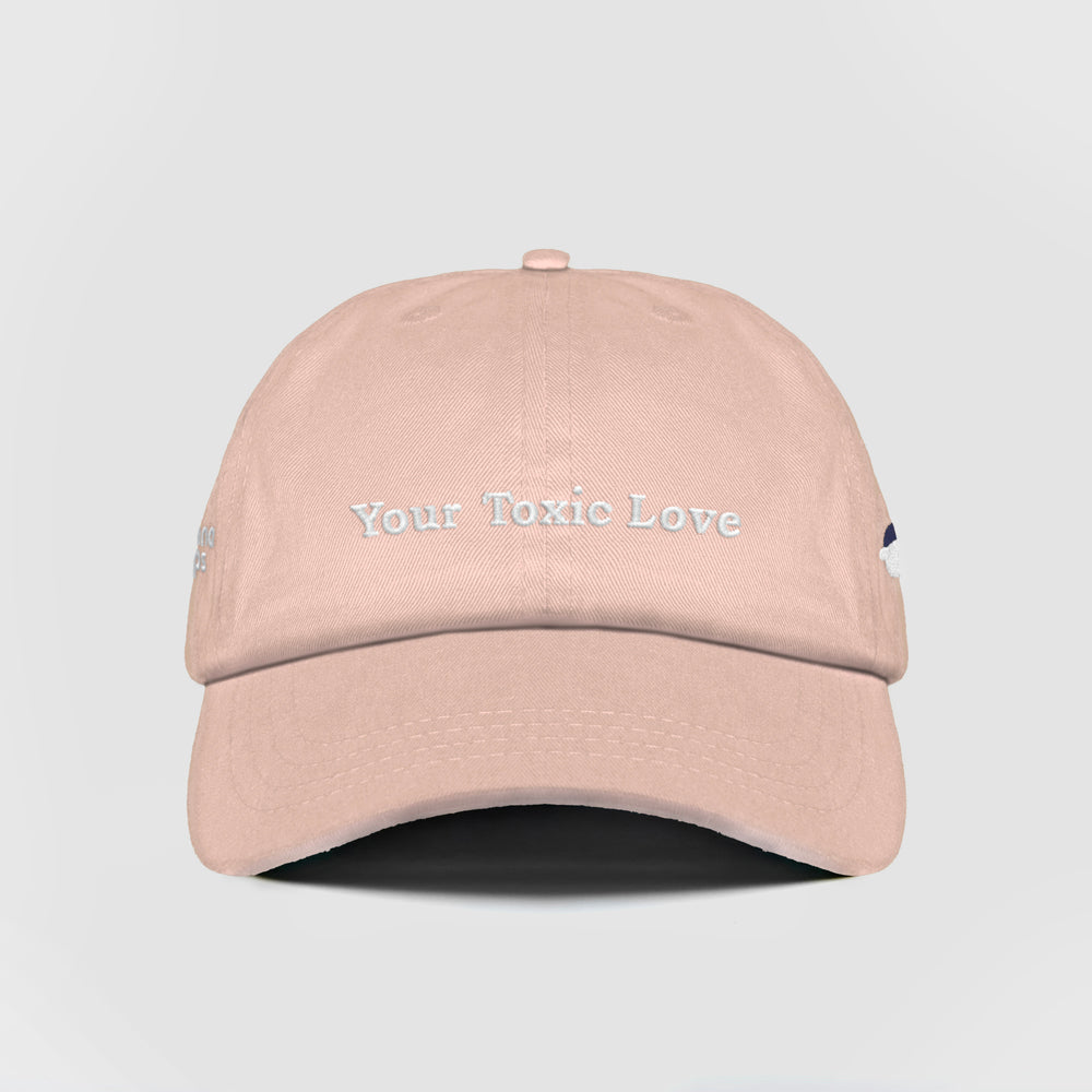 Cappellino in cotone ''Your toxic love''