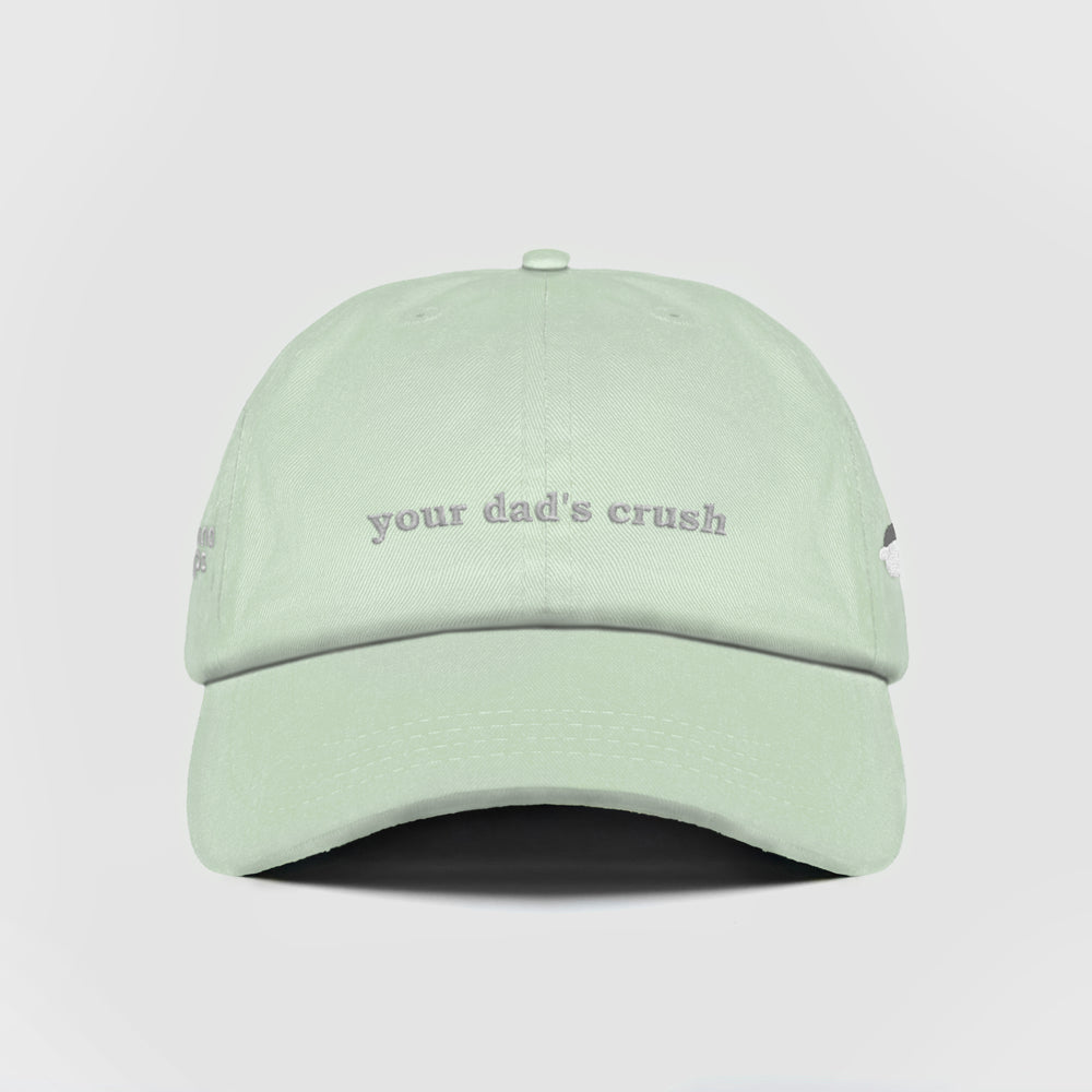 Cappellino in cotone "Your dad's crush"