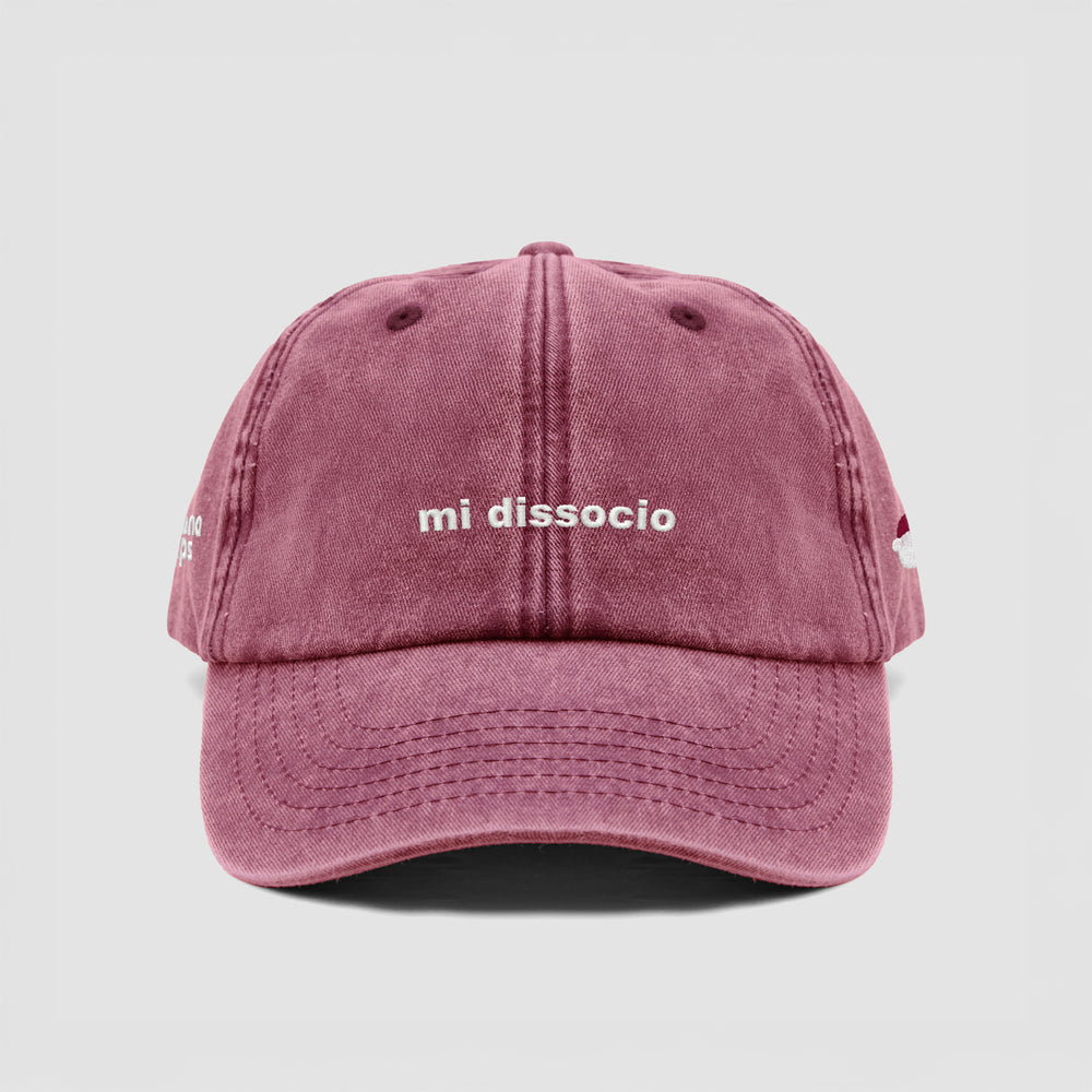 Cappellino vintage ''mi dissocio''