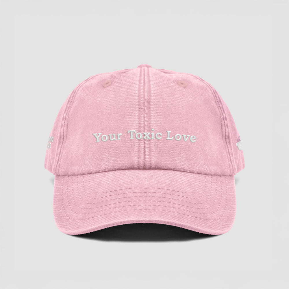 Cappellino vintage ''Your toxic love''