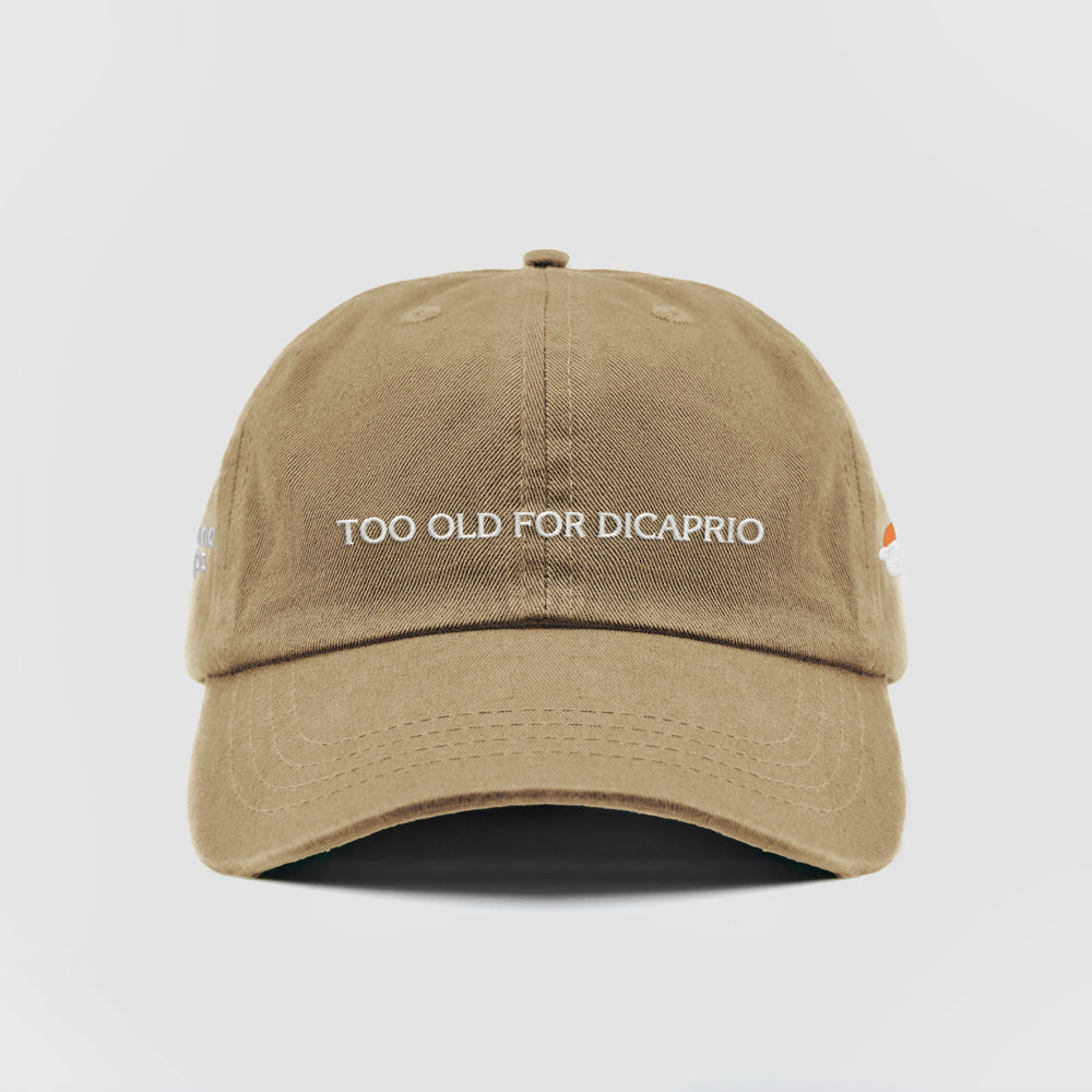 Cappellino "TOO OLD FOR DICAPRIO"