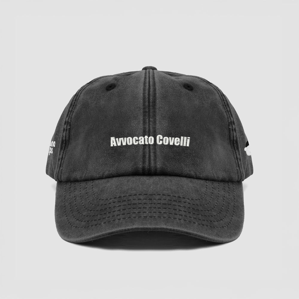 Cappellino vintage "Avvocato Covelli"