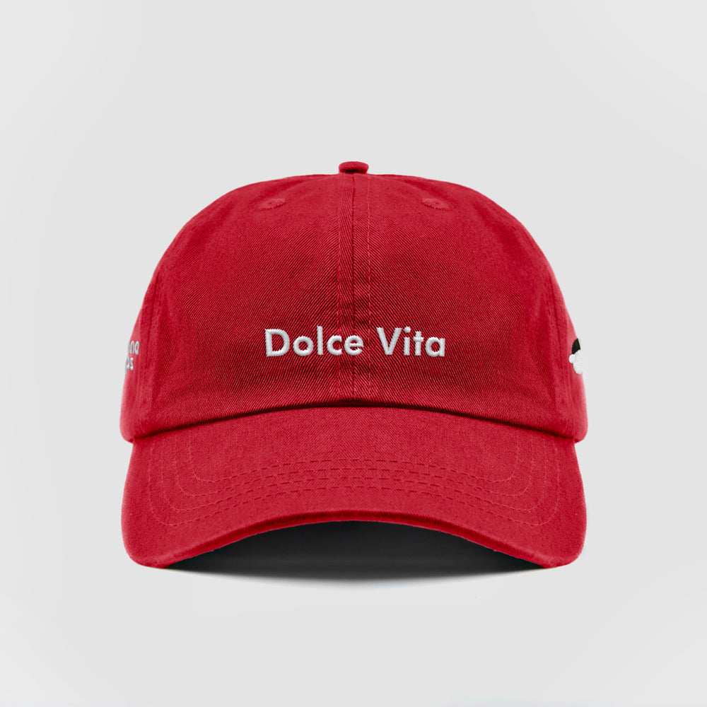 Cappellino in cotone "Dolce Vita"