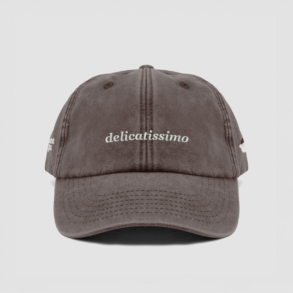Cappellino vintage "delicatissimo"
