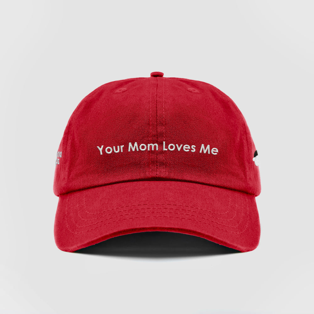 Cappellino in cotone "Your Mom Loves Me"