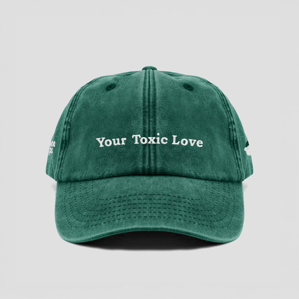 Cappellino vintage ''Your toxic love''