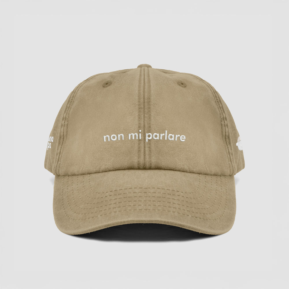 Cappellino vintage ''non mi parlare''