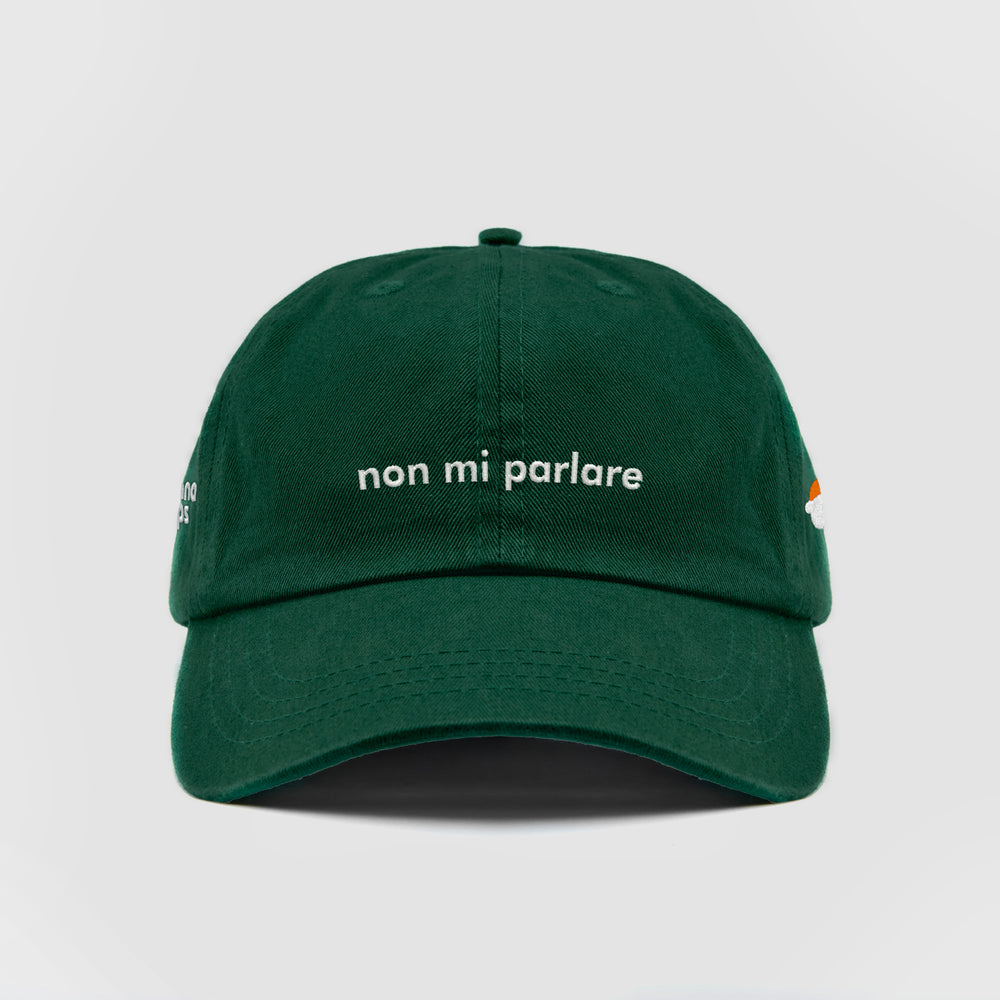 Cappellino in cotone ''non mi parlare''