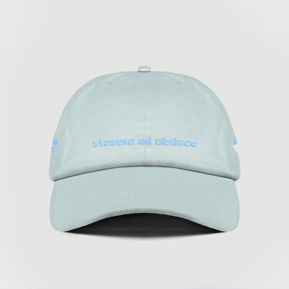 Cappellino in cotone "stasera mi ubriaco"