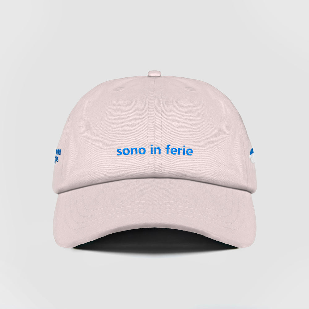 Cappellino ''sono in ferie''