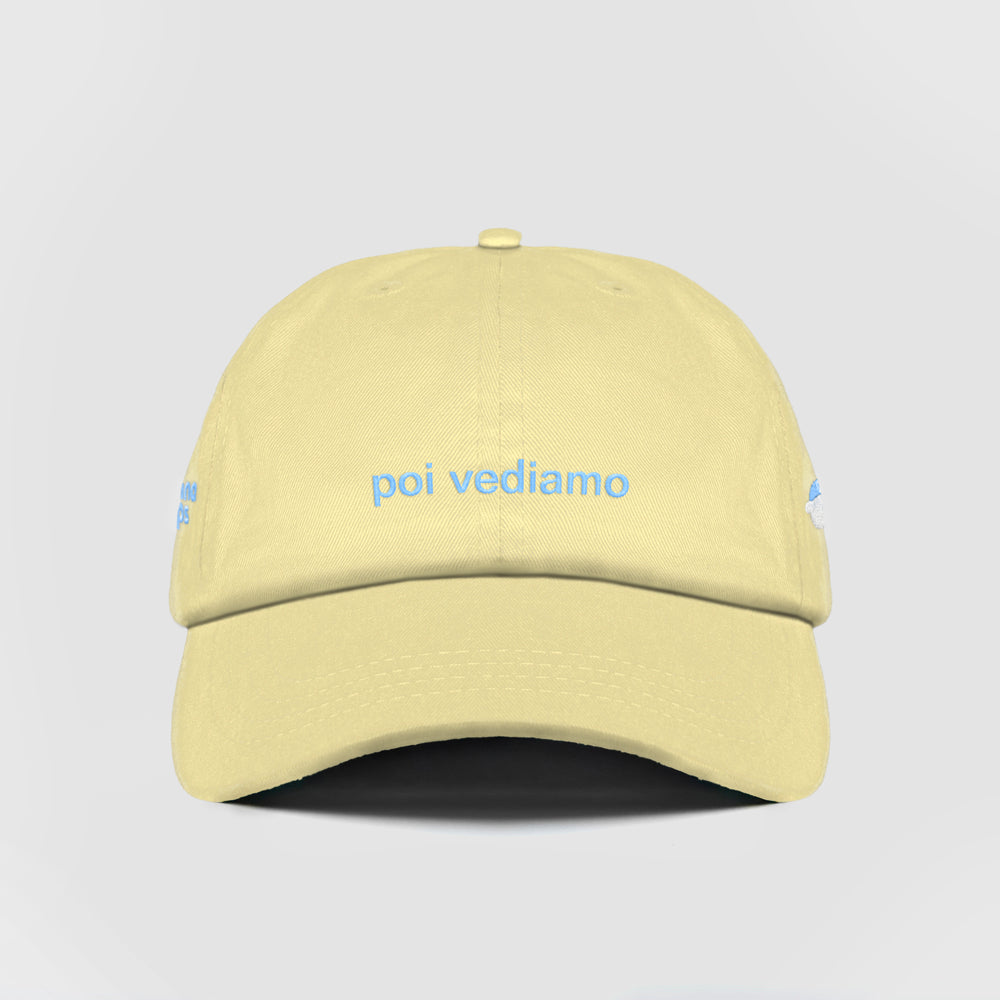 Cappellino "poi vediamo"