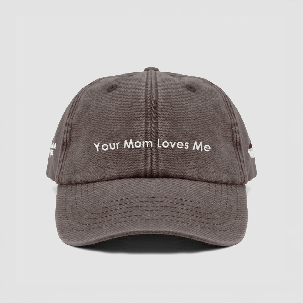 Cappellino vintage "Your Mom Loves Me"