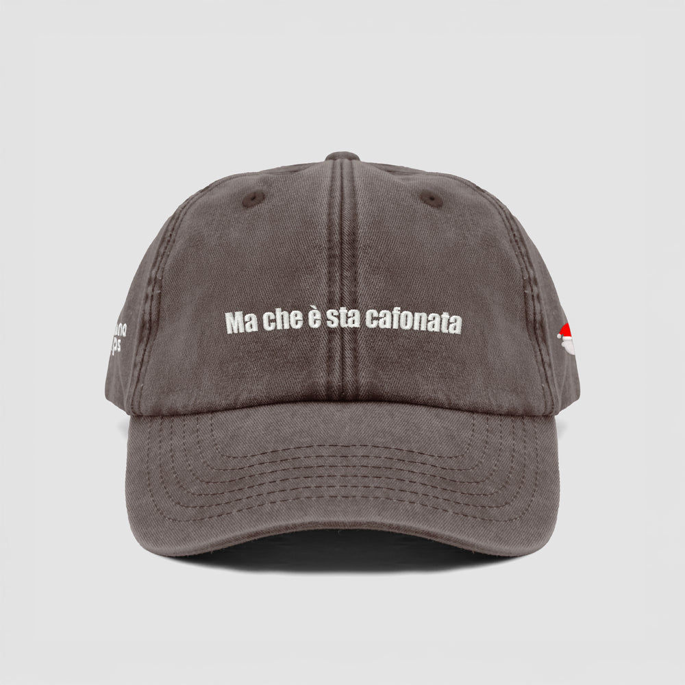 Cappellino vintage "Ma che è sta cafonata"