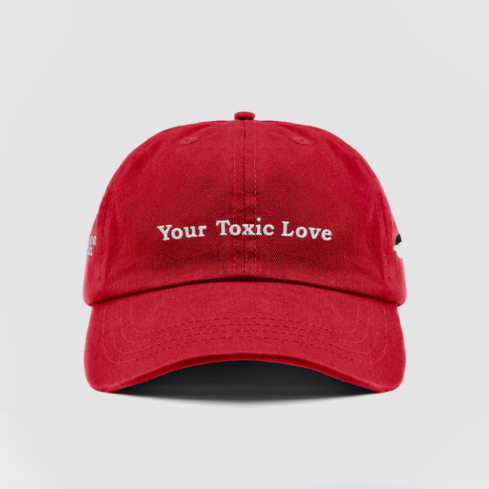 Cappellino in cotone ''Your toxic love''