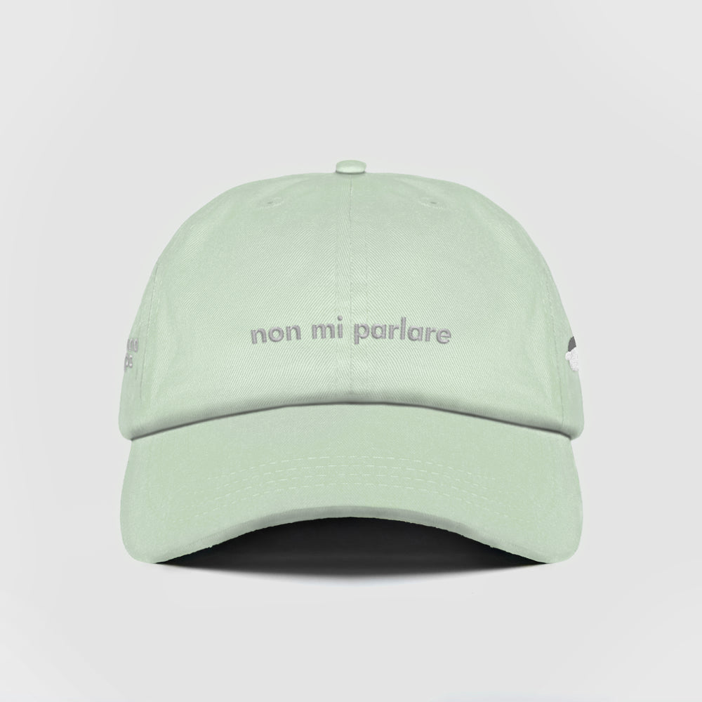 Cappellino in cotone ''non mi parlare''