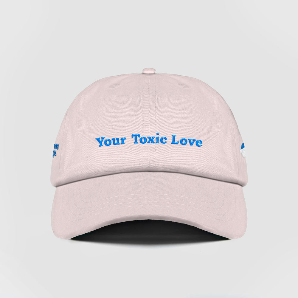 Cappellino in cotone ''Your toxic love''