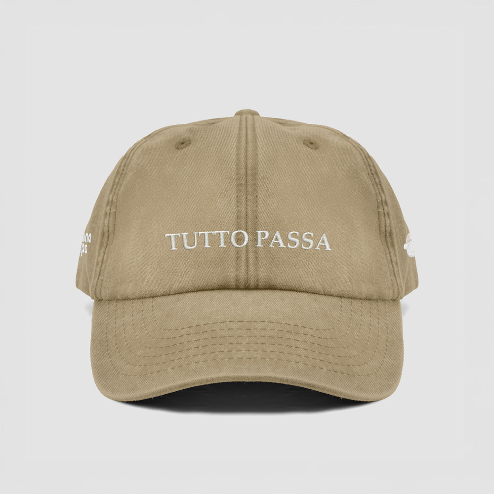 Cappellino vintage "TUTTO PASSA"