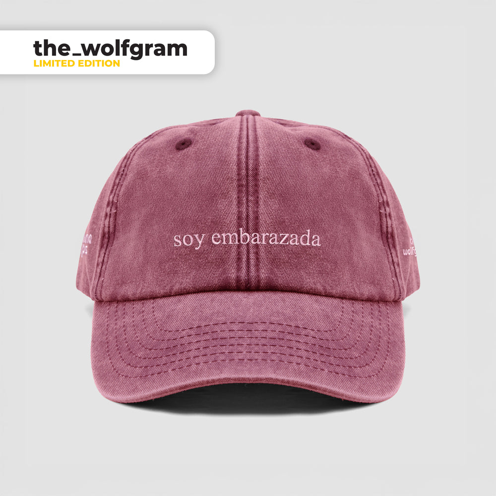 Cappellino vintage "soy embarazada"