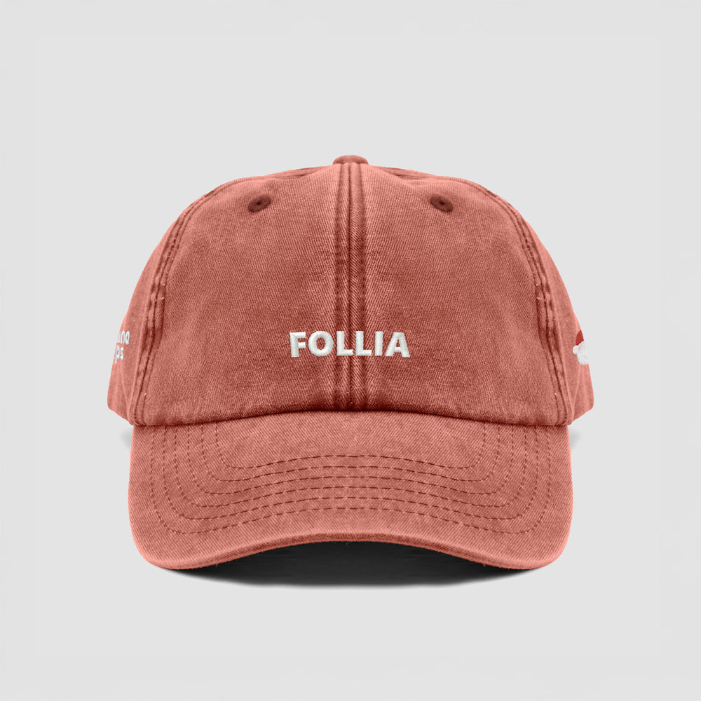 Cappellino vintage "FOLLIA"