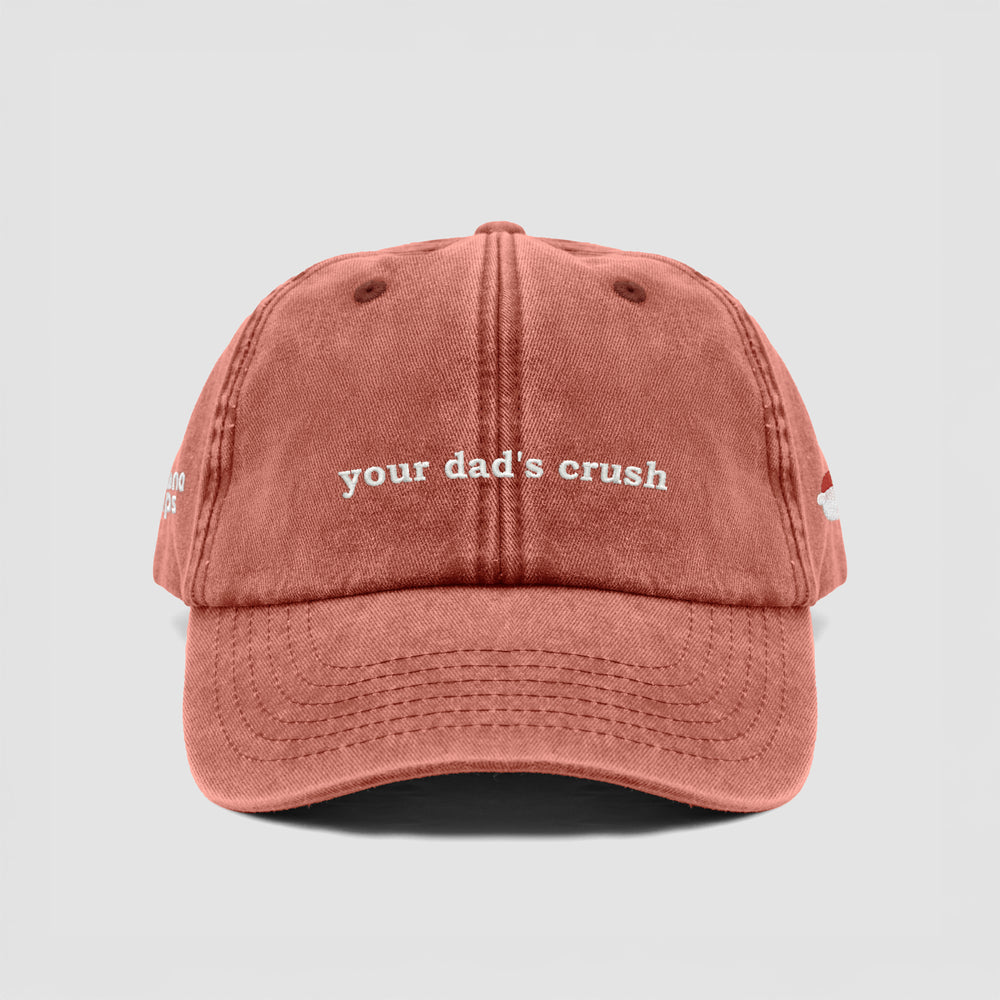 Cappellino vintage "Your dad's crush"