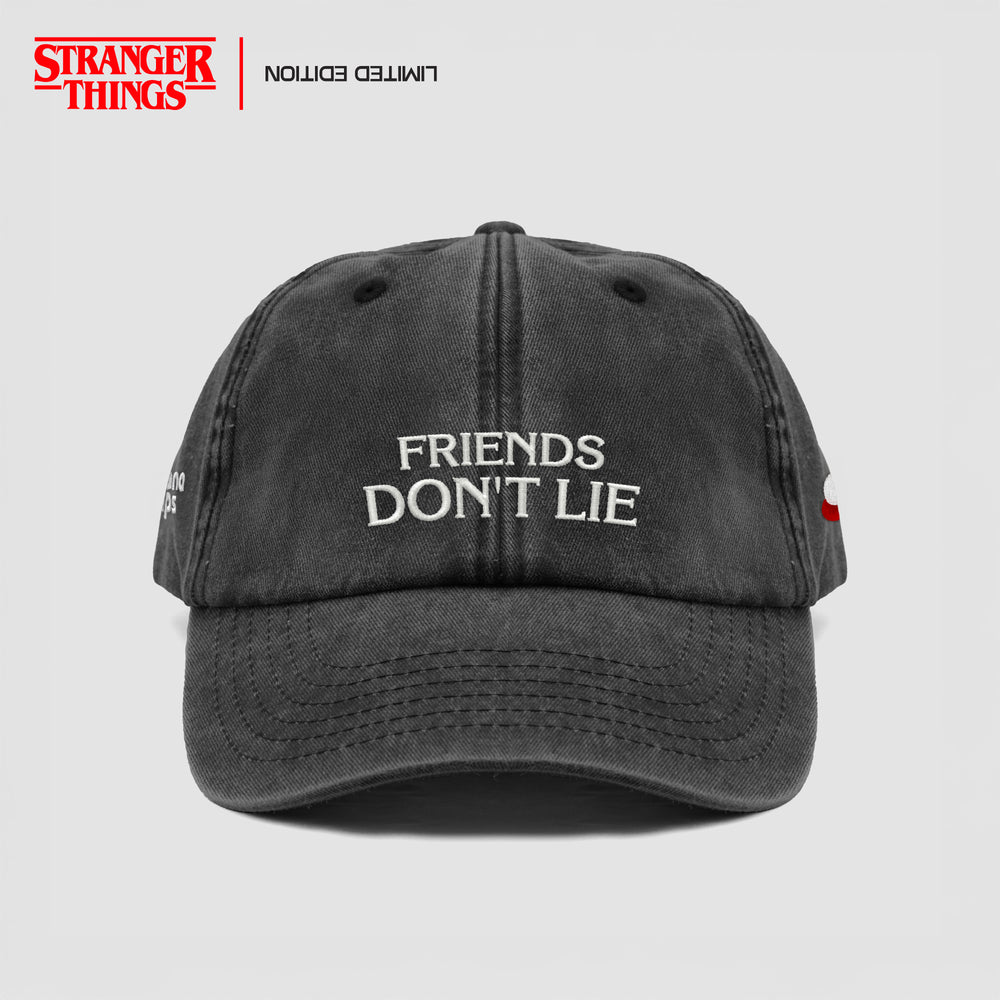 Cappellino vintage "FRIENDS DON'T LIE"