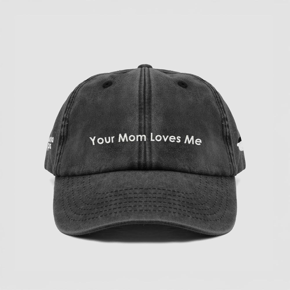Cappellino vintage "Your Mom Loves Me"