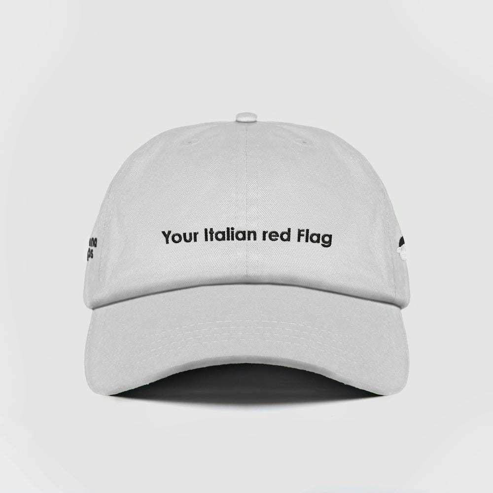 Cappellino "Your Italian red Flag"