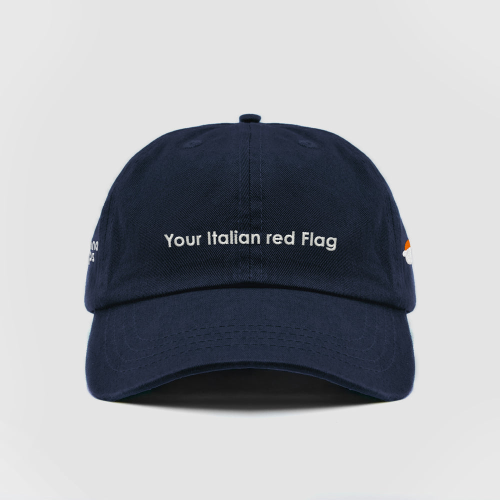 Cappellino "Your Italian red Flag"