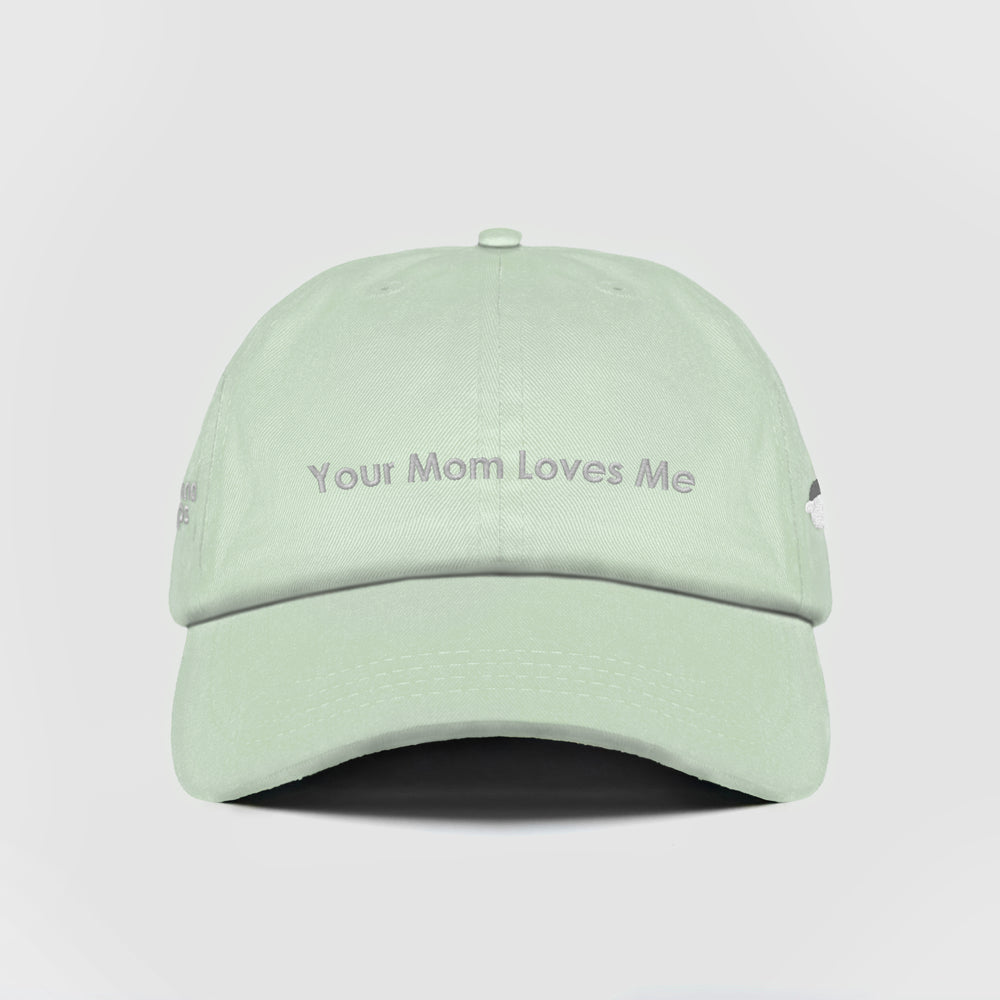Cappellino in cotone "Your Mom Loves Me"