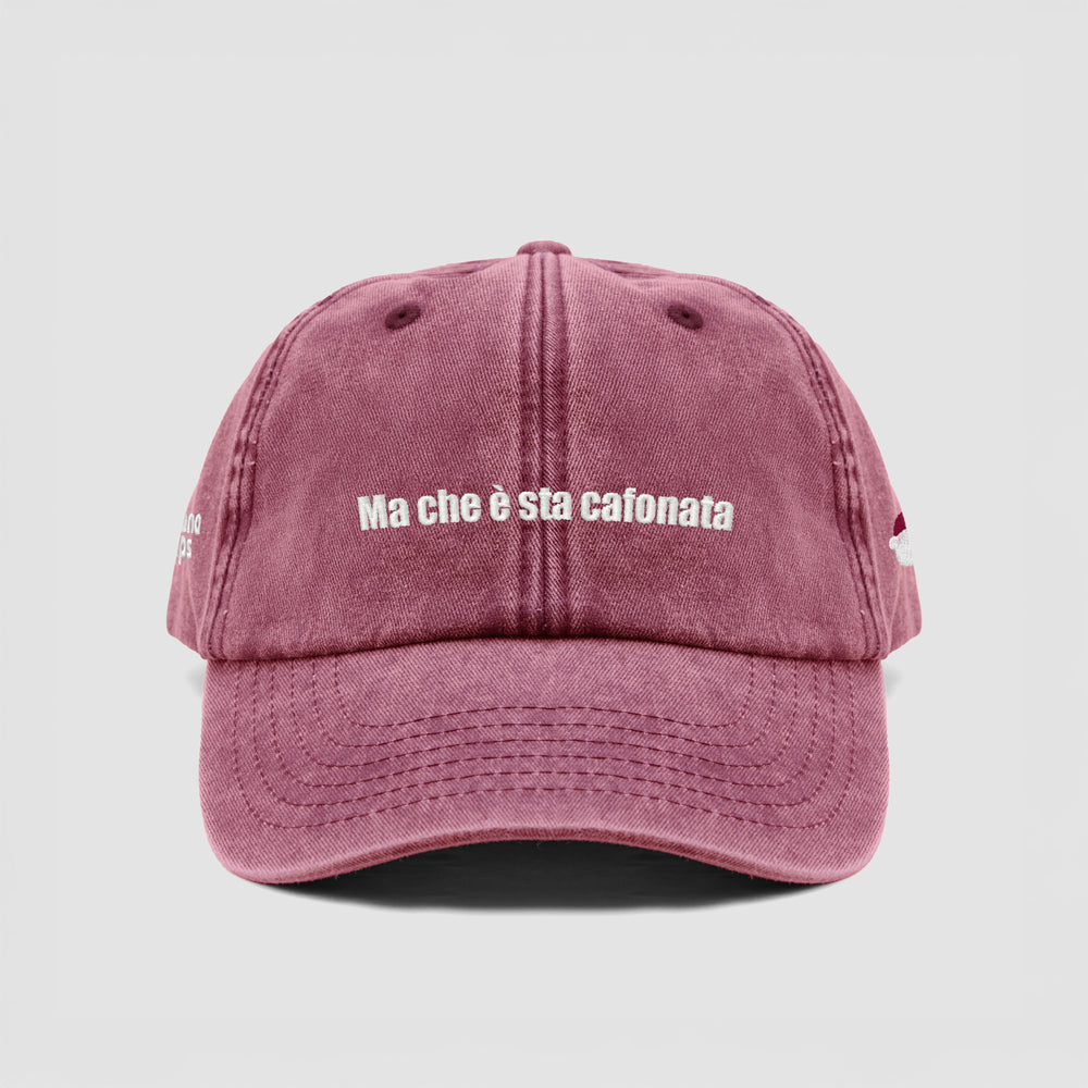 Cappellino vintage "Ma che è sta cafonata"