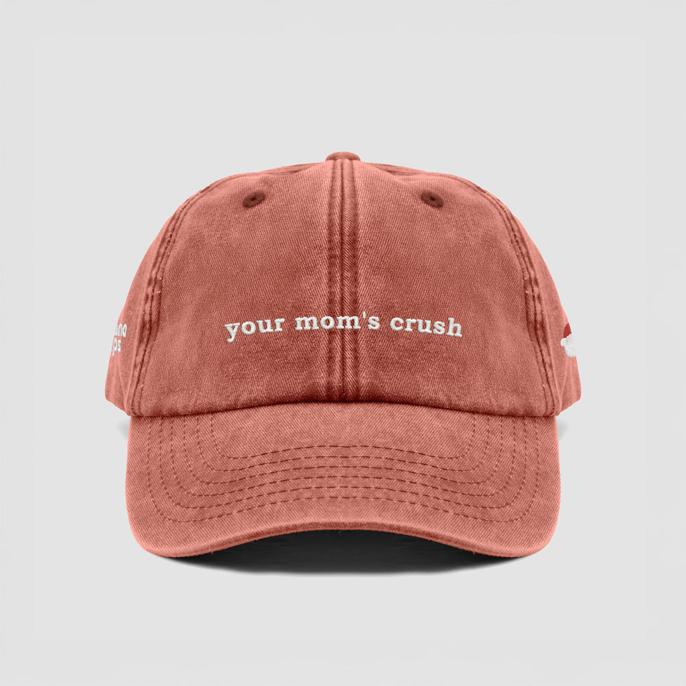 Cappellino vintage ''Your mom's crush''