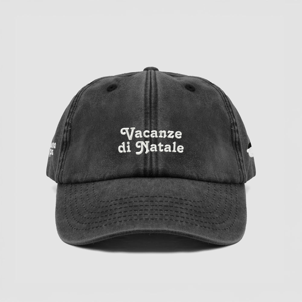 Cappellino vintage ''Vacanze di Natale''