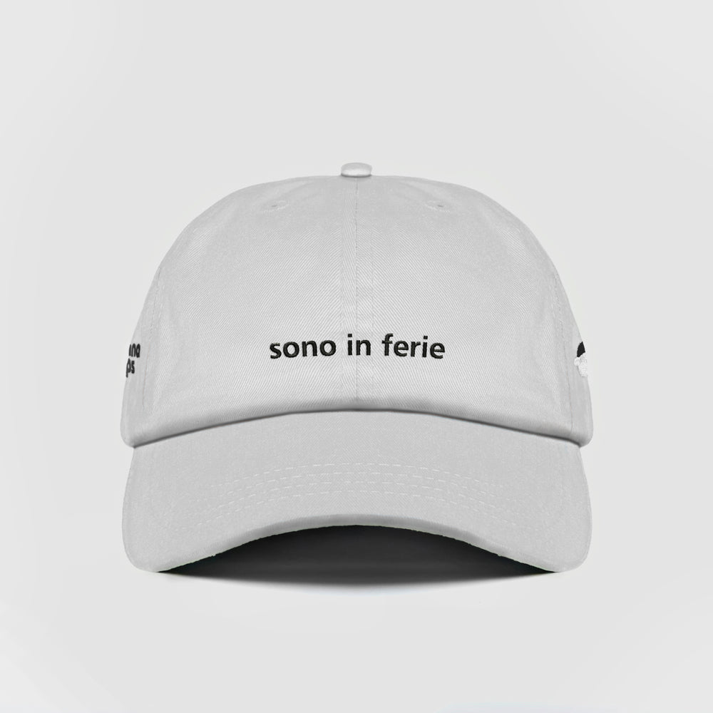 Cappellino ''sono in ferie''