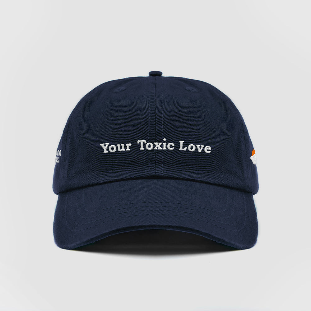 Cappellino in cotone ''Your toxic love''