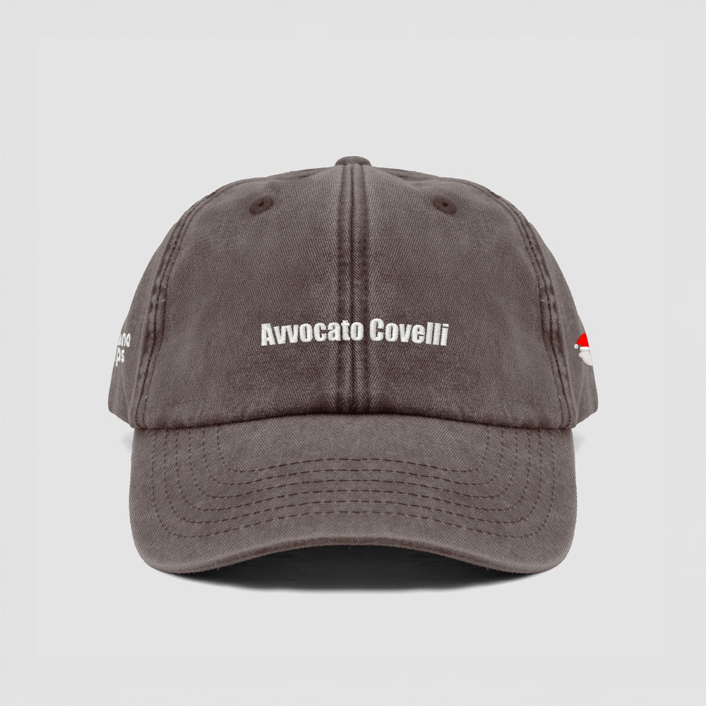 Cappellino vintage "Avvocato Covelli"
