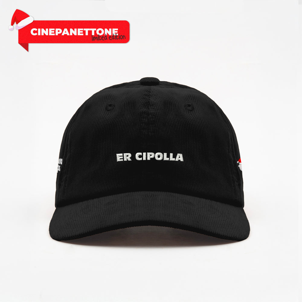 Cappellino in velluto a coste "ER CIPOLLA"