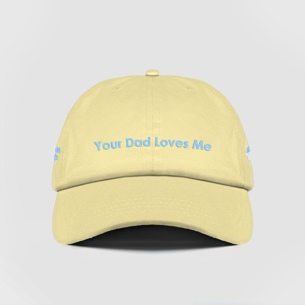 Cappellino in cotone "Your Dad Loves Me"