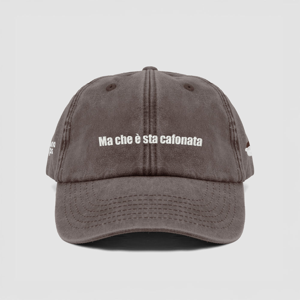 Cappellino vintage "Ma che è sta cafonata"