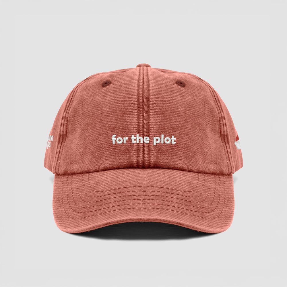 Cappellino vintage ''For the plot''