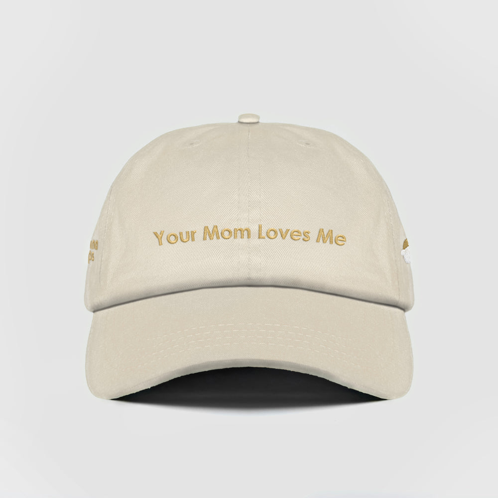 Cappellino in cotone "Your Mom Loves Me"
