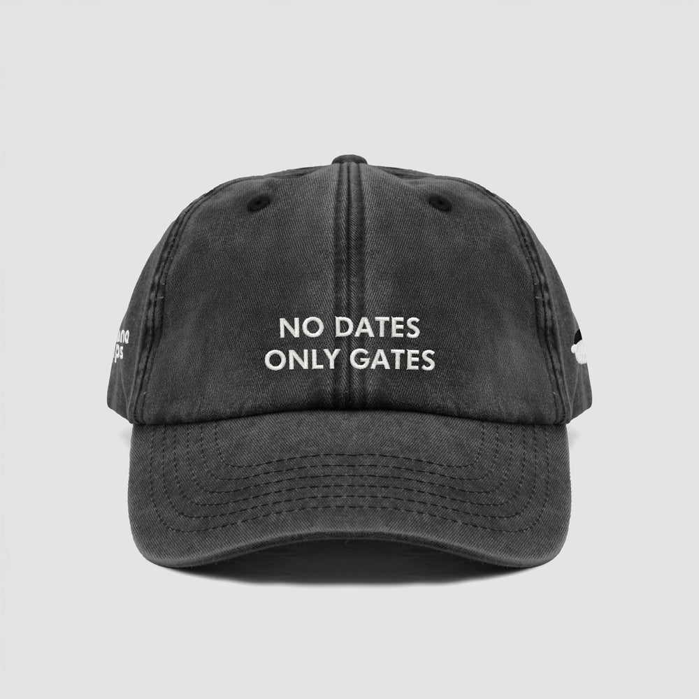 Cappellino vintage ''NO DATES ONLY GATES''