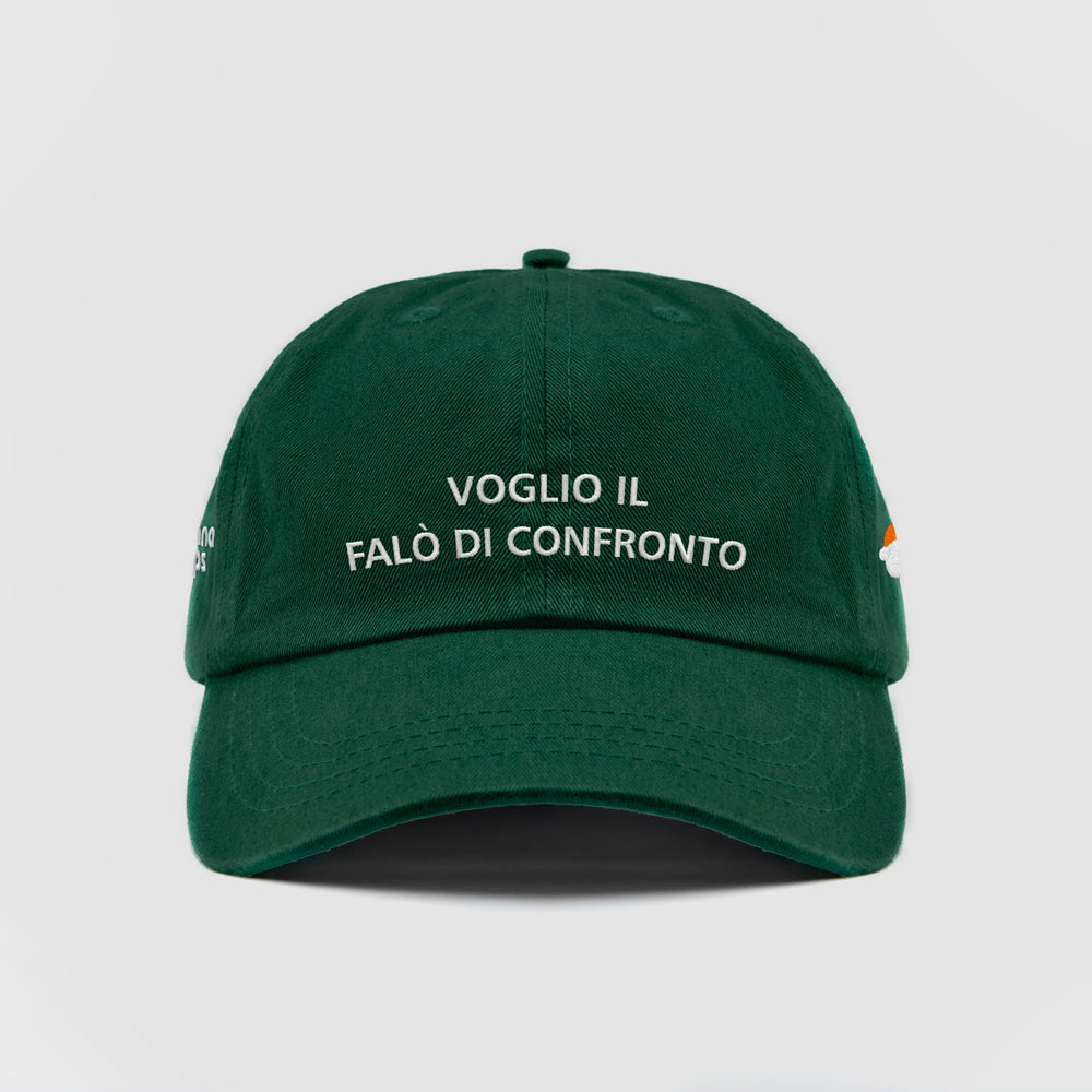 Cappellino ''VOGLIO IL FALÒ DI CONFRONTO''
