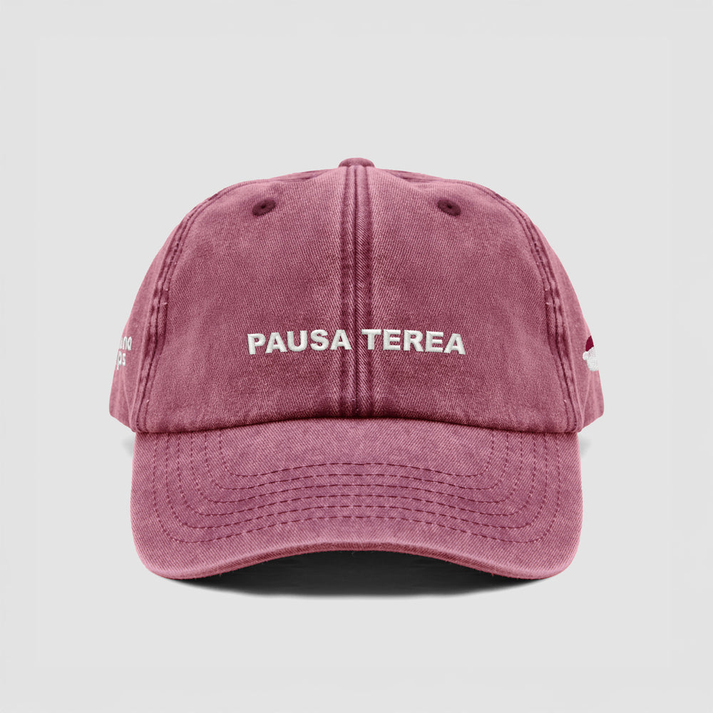 Cappellino vintage ''Pausa Terea''
