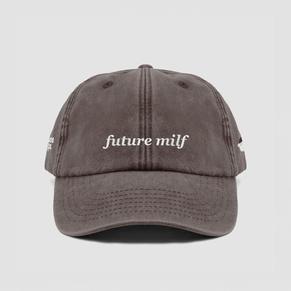 Cappellino vintage "future milf"