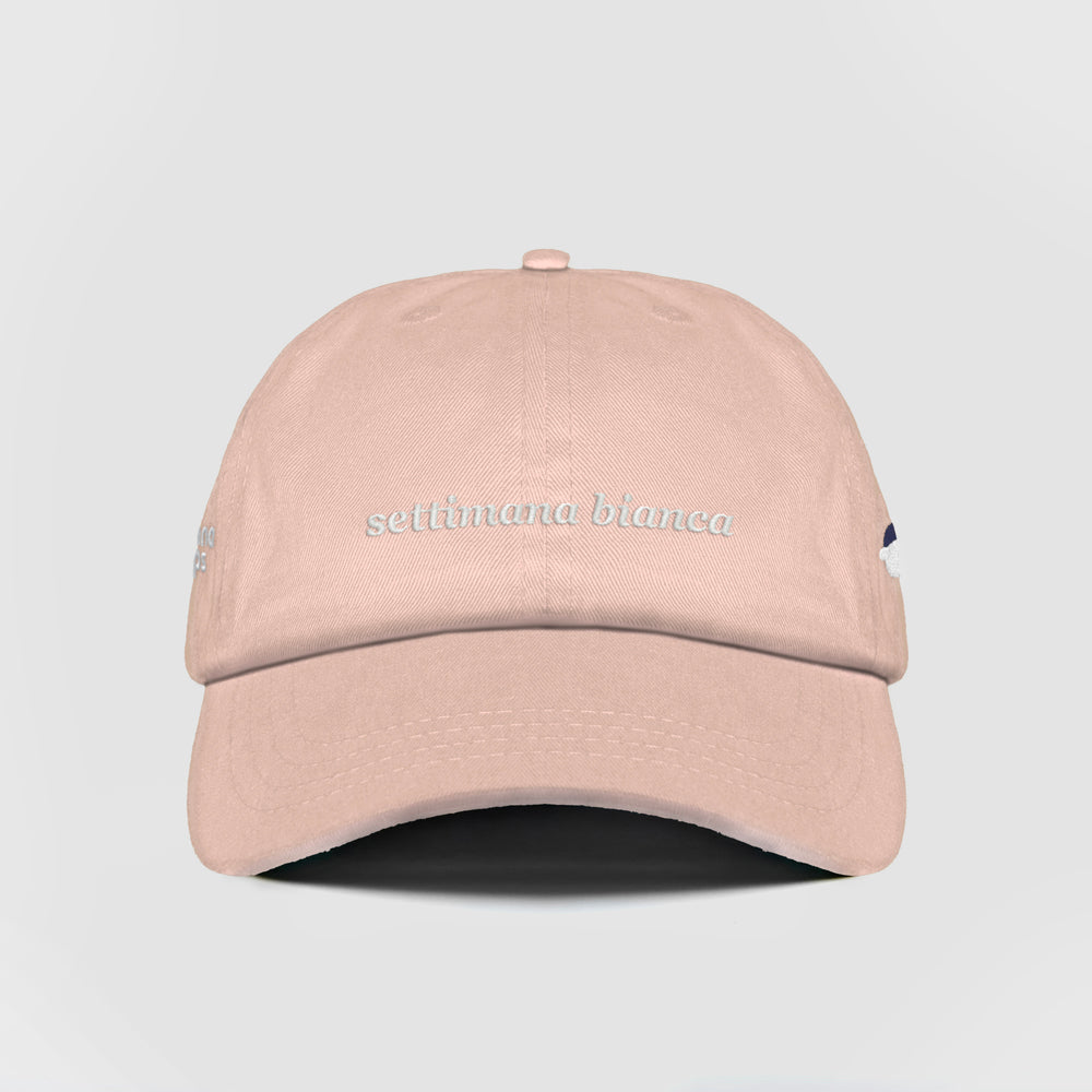 Cappellino in cotone ''Settimana Bianca''